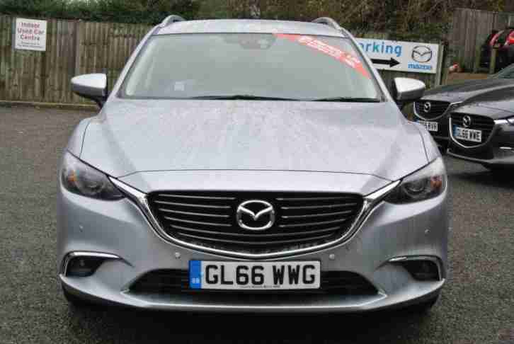 2016 Mazda 6 Tourer 2.2d (175) Sport Nav 5dr Manual Diesel Estate