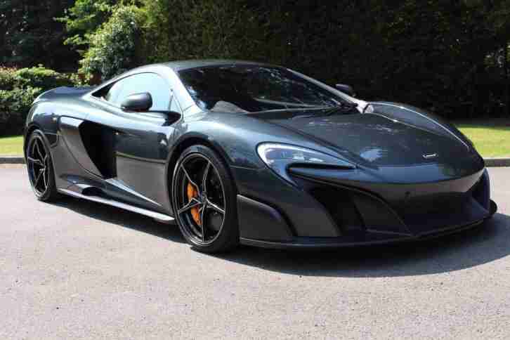 2016 McLaren 675LT Coupe MSO Sarthe Grey with Extensive Carbon Fibre Petrol grey