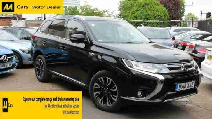 2016 Mitsubishi Outlander 2.0 GX4hs CVT 4x4 5dr (5 seats)