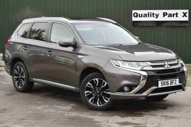 2016 Mitsubishi Outlander 2.0h 12kWh GX4h CVT 4WD (s s) 5dr