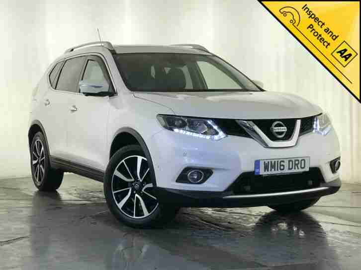 2016 NISSAN X TRAIL TEKNA DCI DIESEL ESTATE 1 OWNER LEATHER INTERIOR SAT NAV