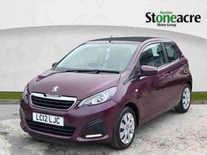 2016 Peugeot 108 1.0 Active TOP! 3dr Petrol Manual (95 g/km, 68 bhp)