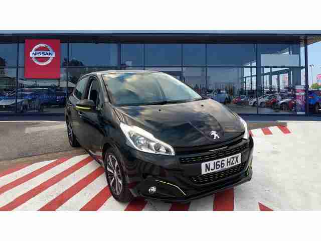 2016 Peugeot 208 1.2 Puretech Active Design Lime 5Dr Petrol Hatchback