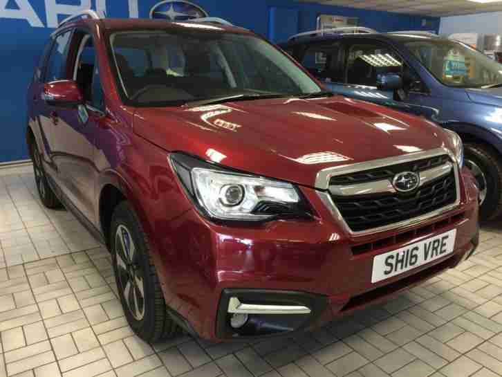 2016 Forester I XE Petrol red CVT