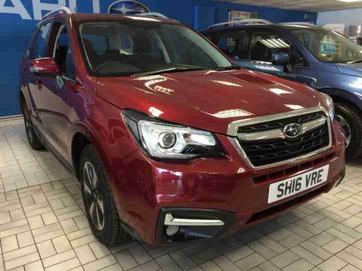 2016 Subaru Forester I XE Petrol red CVT