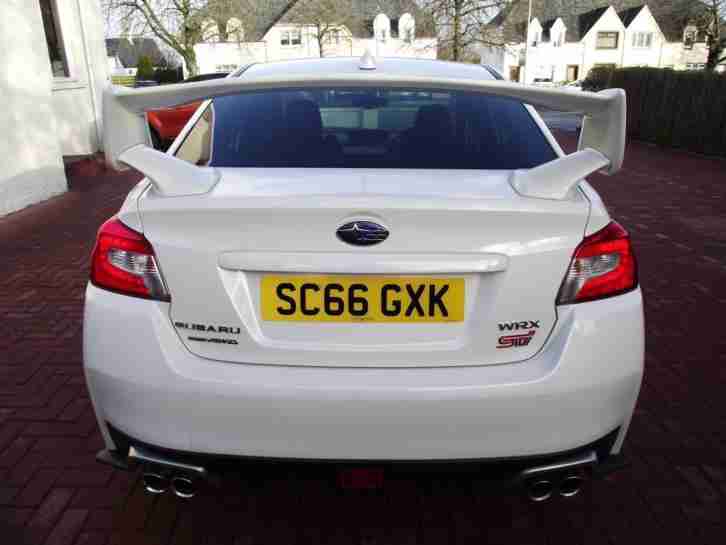 2016 Subaru WRX STI TYPE UK Petrol white Manual