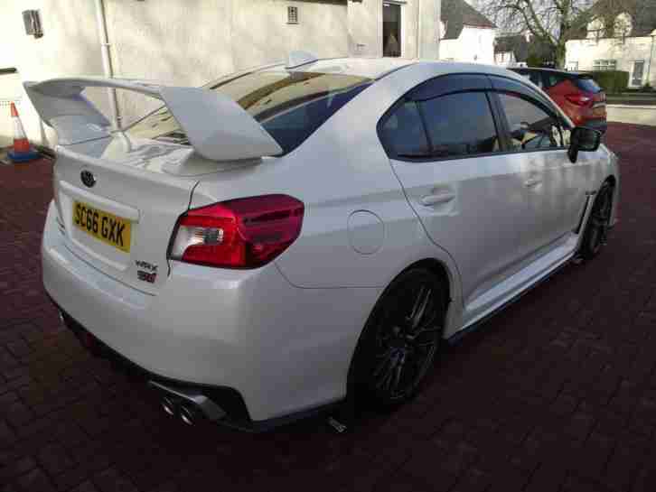 2016 Subaru WRX STI TYPE UK Petrol white Manual
