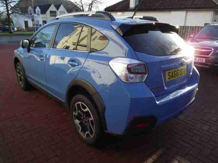 2016 Subaru XV I SE Petrol blue Manual