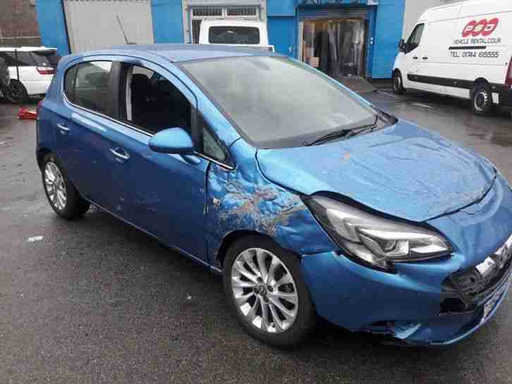 2016 VAUXHALL CORSA SE1,4 AUTO DAMAGED REPAIRABLE SALVAGE