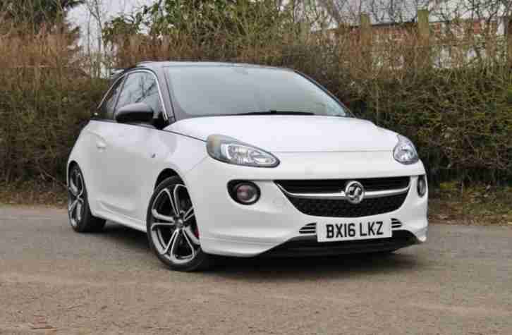 16 Vauxhall Adam S 1 4 Turbo 150 Ps S S Petrol White Manual Car For Sale