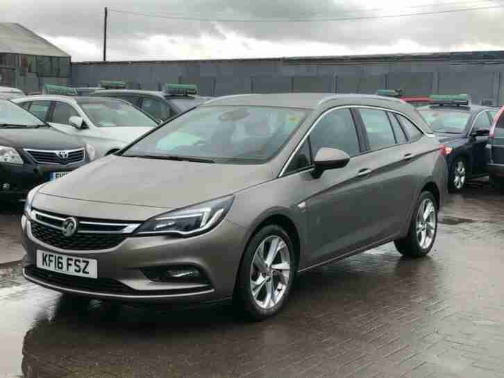 2016 Vauxhall Astra 1.4 i Turbo 16v SRi Sport Tourer 5dr