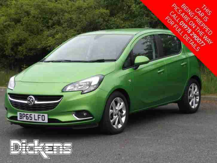 2016 Vauxhall Corsa SRI ECOFLEX Petrol green Manual