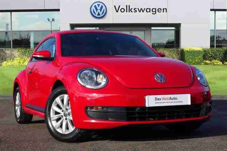 2016 Volkswagen Beetle 1.2 TSI (105 PS) Petrol red Manual