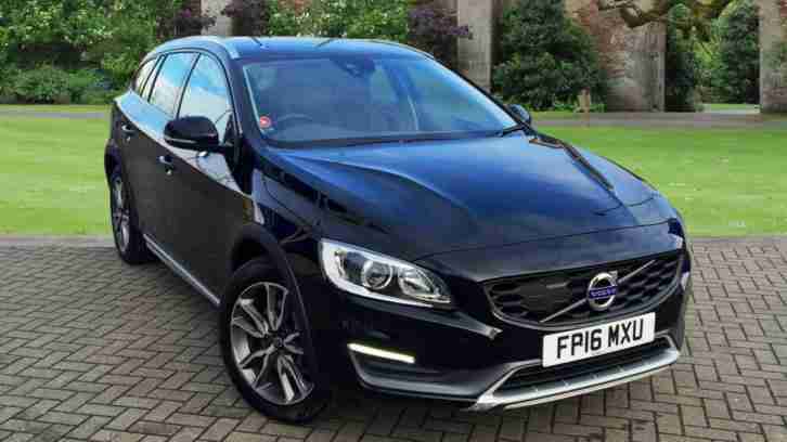 2016 Volvo V60 D4 Lux Nav Geartronic Diesel black Automatic