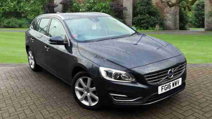 2016 Volvo V60 D4 Lux Nav Geartronic Diesel black Automatic