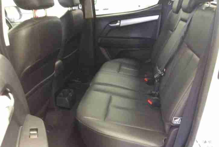 2016 WHITE ISUZU D MAX 2.5 TD UTAH HUNTSMAN 4X4 CREW CAB CAR FINANCE FR £71 PW