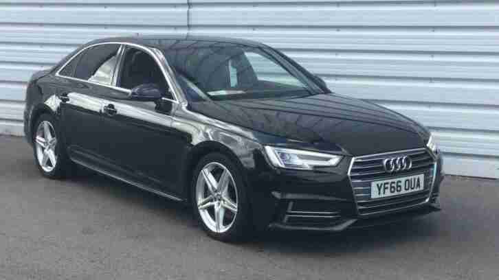2016 Audi A4 2.0 TDI 190 S Line 4dr S Tronic Auto Saloon diesel Automatic