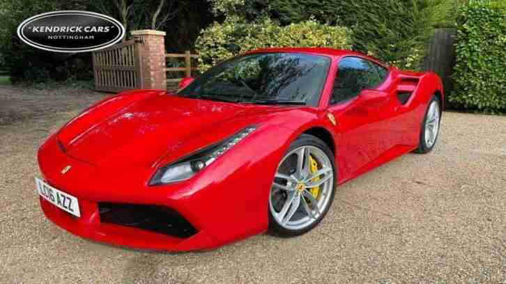 2016 FERRARI 488 3.9 GTB 2D 660 BHP ONLY 10,000 NILES FERRARI WARRANTY