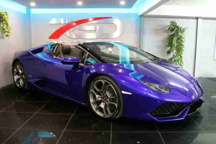 2017 [17] LAMBORGHINI HURACAN (1) LP 610-4 SPYDER. VERY HIGH SPEC, VIOLA PAINT!
