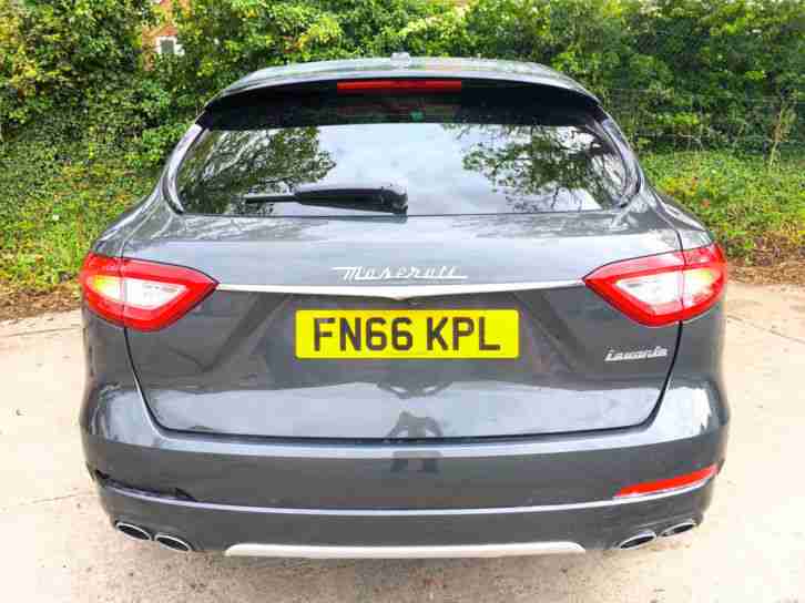 2017 66 REG MASERATI LEVANTE 3.0TDi V6 AUTO NEWSHAPE DAMAGED REPAIRABLE SALVAGE