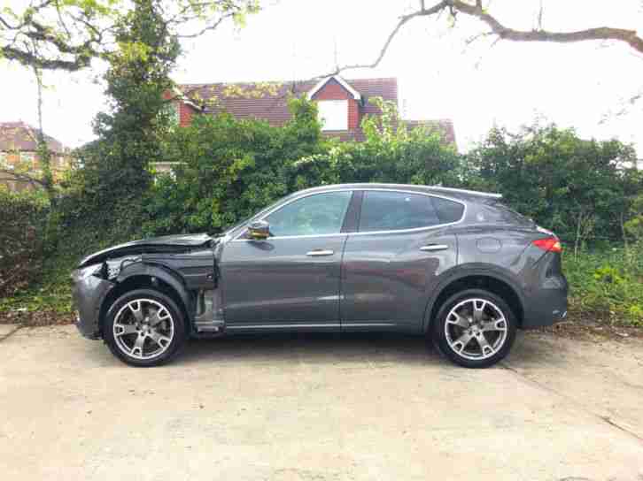 2017 66 REG MASERATI LEVANTE 3.0TDi V6 AUTO NEWSHAPE DAMAGED REPAIRABLE SALVAGE