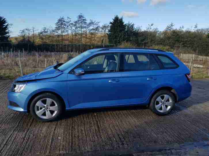 2017, 67 REG SKODA FABIA 1.2 TSI SE ESTATE, DAMAGED REPAIRABLE SALVAGE