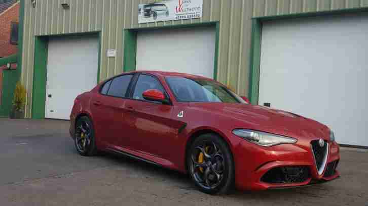 2017 Alfa Romeo Giulia Quadrifoglio 2.9 V6 BI TURBO Fully Loaded Carbon Seats