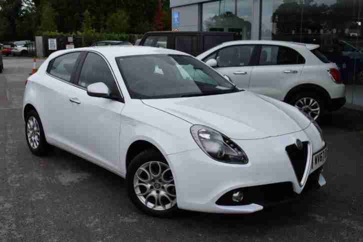 2017 Alfa Romeo Giulietta 1.6 JTDM 2 Super ALFA TCT (s s) 5dr Diesel white Semi