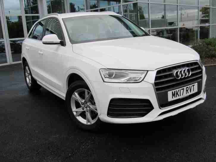 2017 Audi Q3 Sport 1.4 TFSI cylinder on demand 150 PS S tronic Petrol white Semi