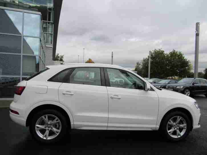 2017 Audi Q3 Sport 1.4 TFSI cylinder on demand 150 PS S tronic Petrol white Semi