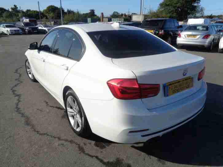 2017 BMW 320I SPORT 2.0 PETROL 6 SPEED MANUAL DAMAGED REPAIRABLE SALVAGE