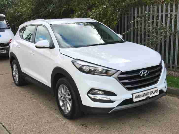 2017 Hyundai Tucson 1.7 CRDi DCT SE Nav UNRECORDED DAMAGED REPAIRABLE SALVAGE