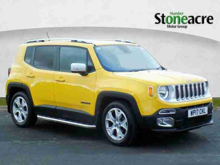 2017 Jeep Renegade 1.6 MultiJetII Limited SUV 5dr Diesel DDCT (s s) (120 ps)
