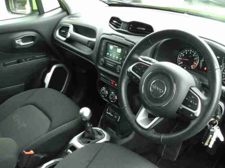 2017 Jeep Renegade Jeep Renegade 1.6 E-torQ Longitude 5dr Petrol green Manual