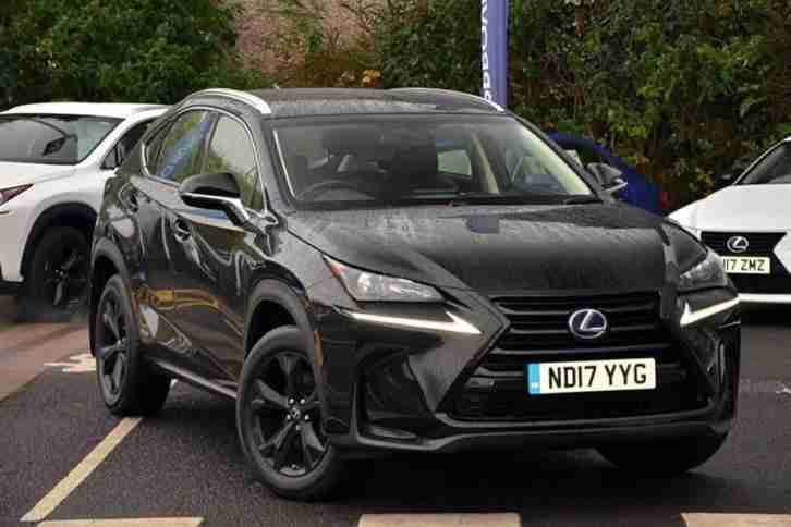 2017 Lexus NX 2.5 Sport PETROL ELECTRIC black CVT