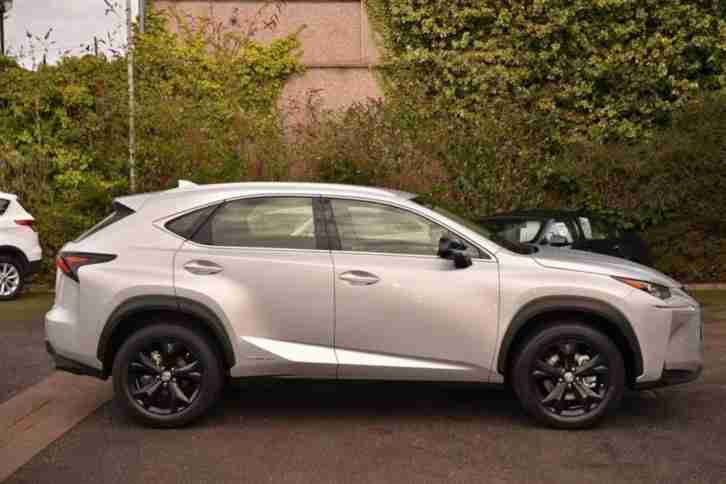 2017 Lexus NX 2.5 Sport PETROL/ELECTRIC silver CVT