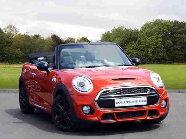 2017 MINI Mini MINI Cooper S Works 210 Convertible Petrol red Manual
