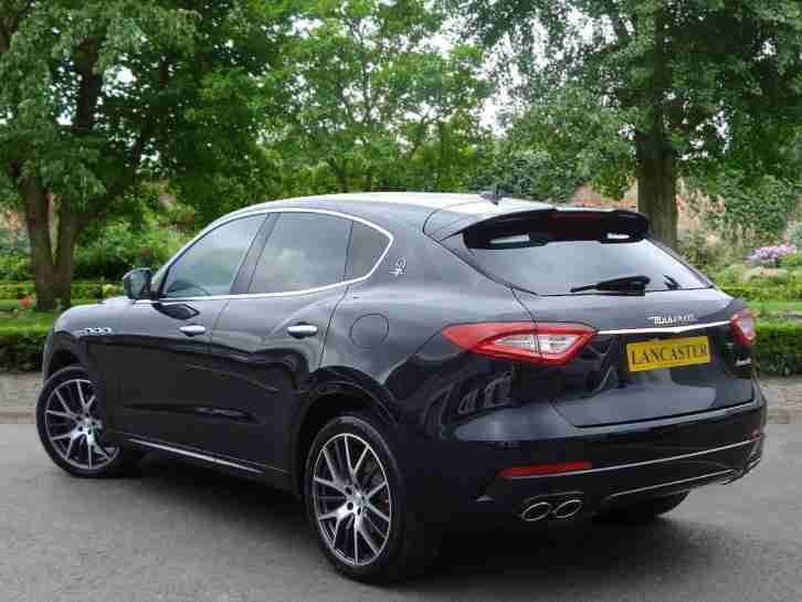 2017 Maserati Levante V6d 5dr Auto Diesel black Automatic