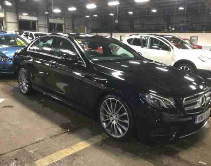 2017 Mercedes Benz E Class 3.0 E350d V6 AMG Line (Premium) G Tronic+ (s s) 4dr