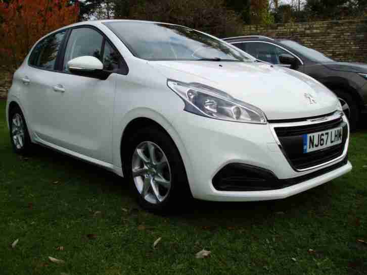 2017 Peugeot 208 1.2 PureTech 82 Active 5dr HATCHBACK Petrol Manual