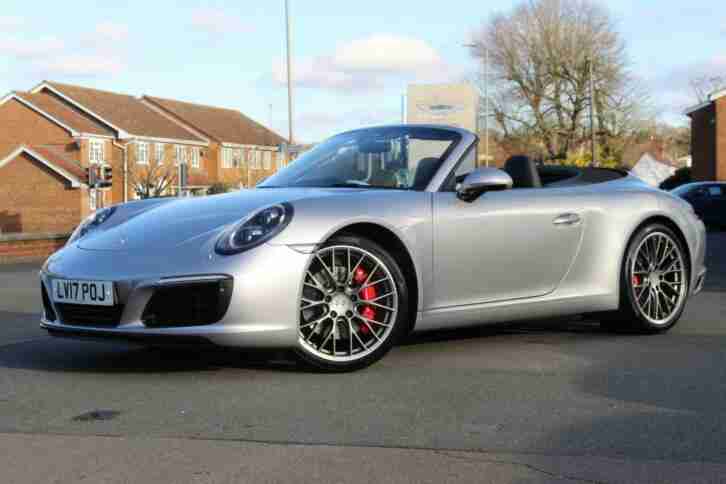 2017 Porsche 911 S 2dr PDK Automatic Petrol Cabriolet