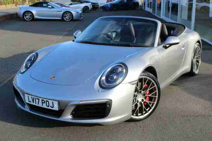 2017 Porsche 911 S 2dr PDK Automatic Petrol Cabriolet