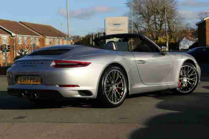 2017 Porsche 911 S 2dr PDK Automatic Petrol Cabriolet