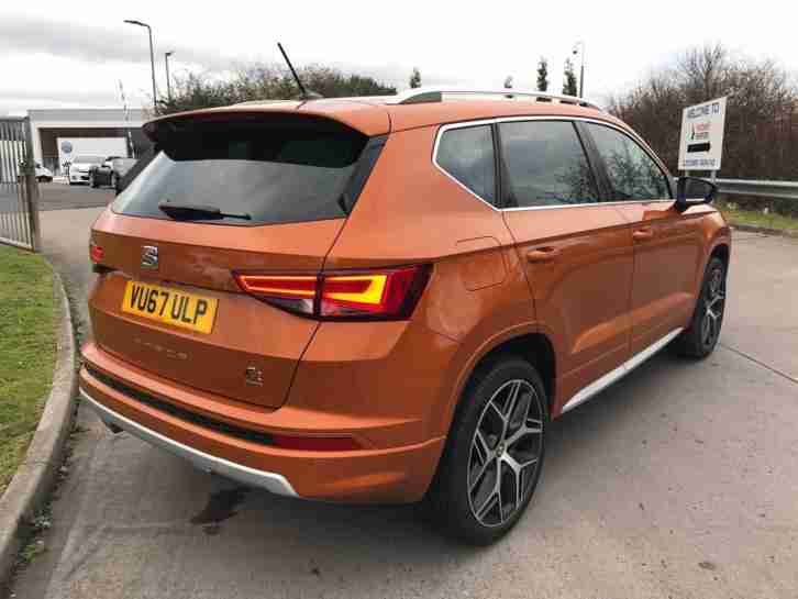 2017 SEAT Ateca ATECA FR 2.0 TSI DSG-auto 4 Drive 190Ps 7 Speed 19 Inch Exclusi