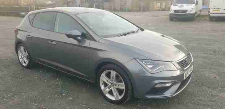 2017 SEAT LEON 2.0 TDI FR TECHNOLOGY 184 BHP 5 DOOR HATCH BACK GREY