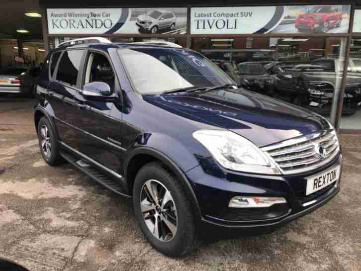 2017 SSANGYONG REXTON W 2.2 EX AUTO 7 SEAT 4X4 5DR DIESEL