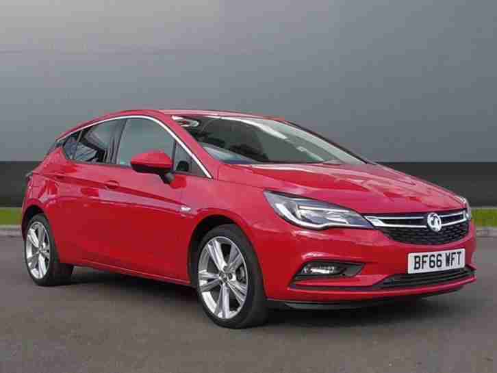 2017 Vauxhall Astra SRI NAV Petrol red Manual