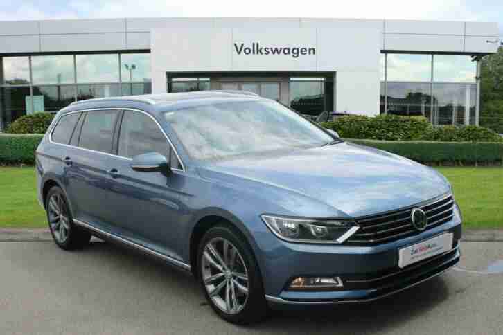 2017 Volkswagen Passat 2.0 TDI GT 150PS Estate Diesel blue Manual