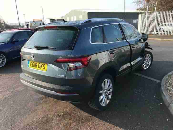 2018 (18) Skoda Karoq Se L Tsi Estate 1.5 Manual Petrol - SALVAGE