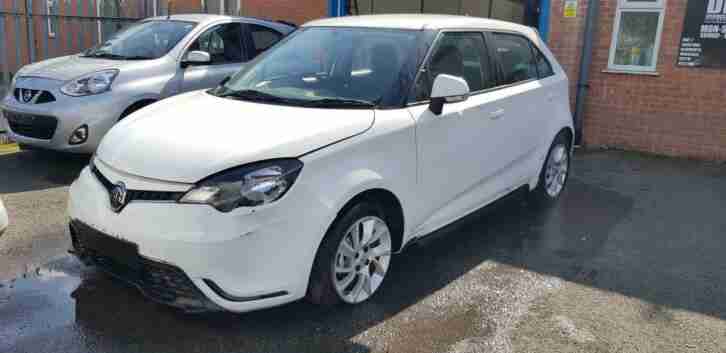 2018 67 REG MG3 SPORT 1.5 VTI TECH DAMAGED REPAIRABLE SALVAGE